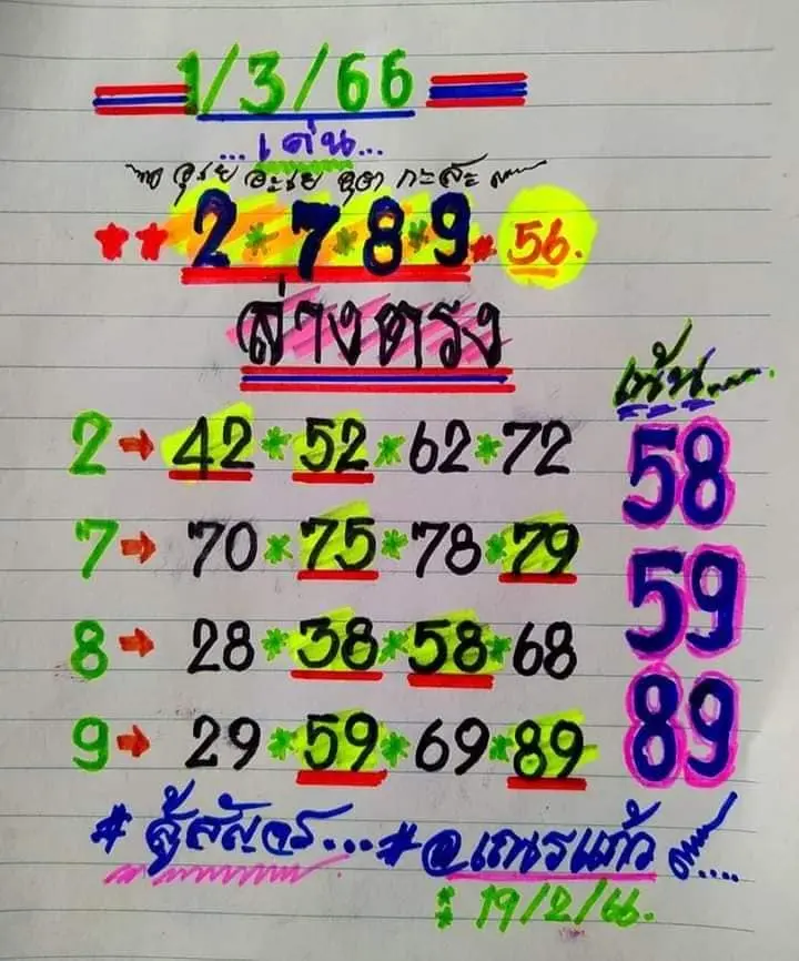 หวยเณรแก้ว-1-3-66