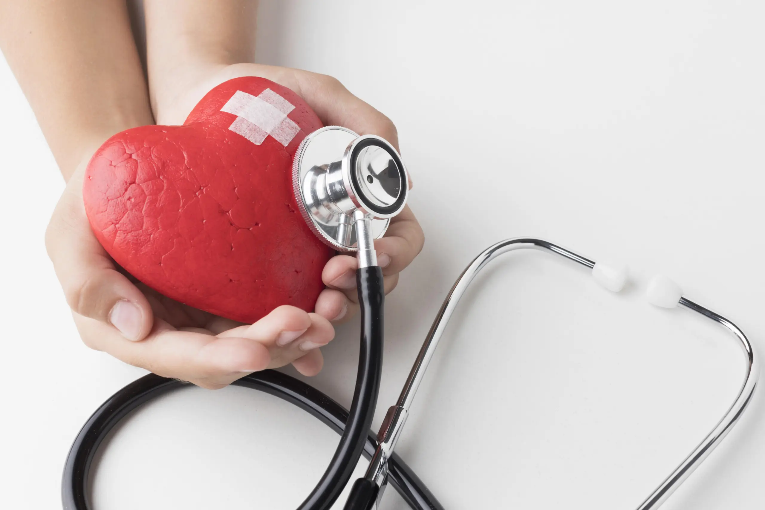 top-view-world-heart-day-concept-with-stethoscope