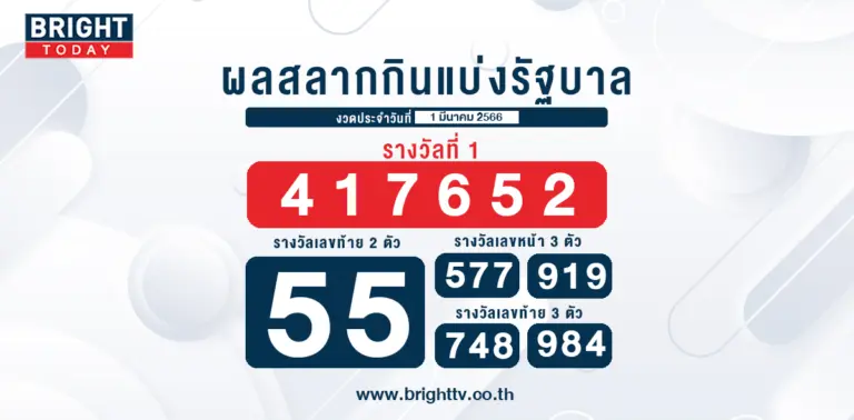 ตรวจหวย-1-มี.ค.-66-หวยงวดนี้-หวยรัฐบาลไทย-1