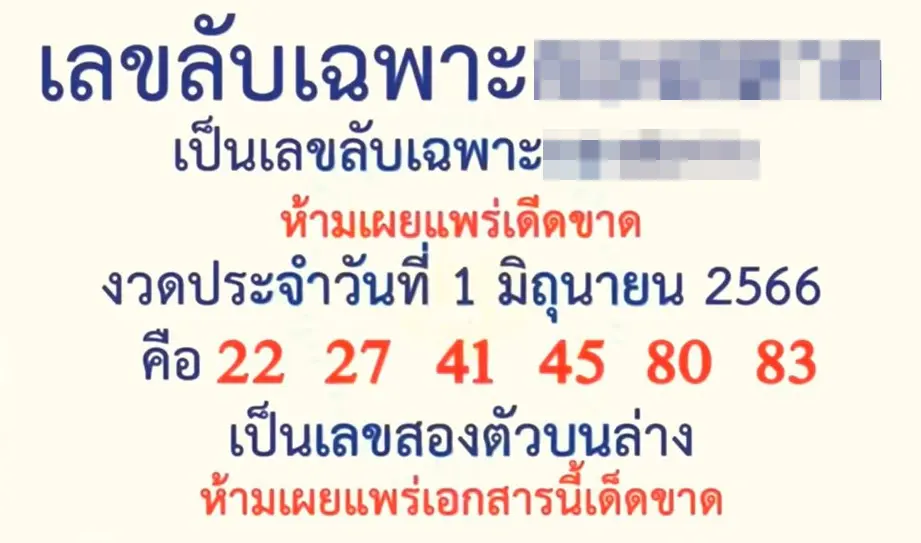 สลากสัญจร-เลขเด็ดงวดนี้-1-6-66-เลขลับเฉพาะ