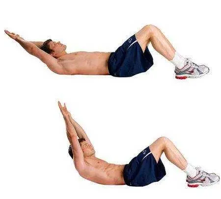 Long-Arm-Crunches