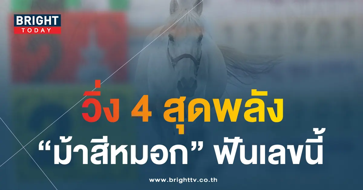 หวยม้าสีหมอก 1 7 66 2