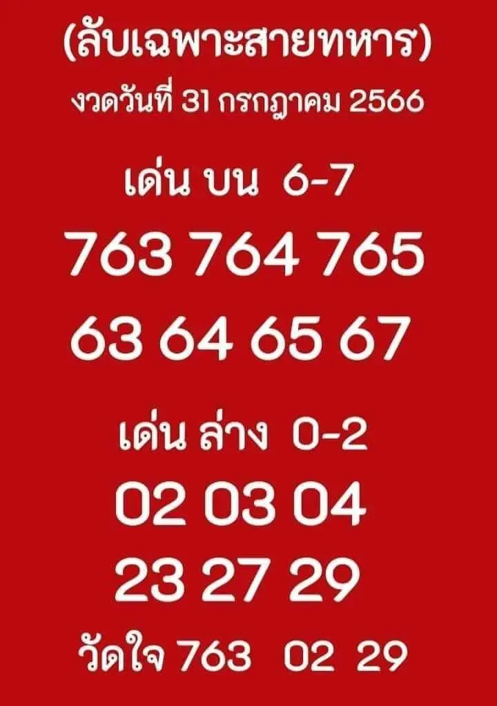 เลขลับทหาร
