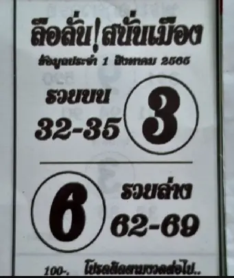 หวยลือลั่นสนั่นเมือง-31-7-66