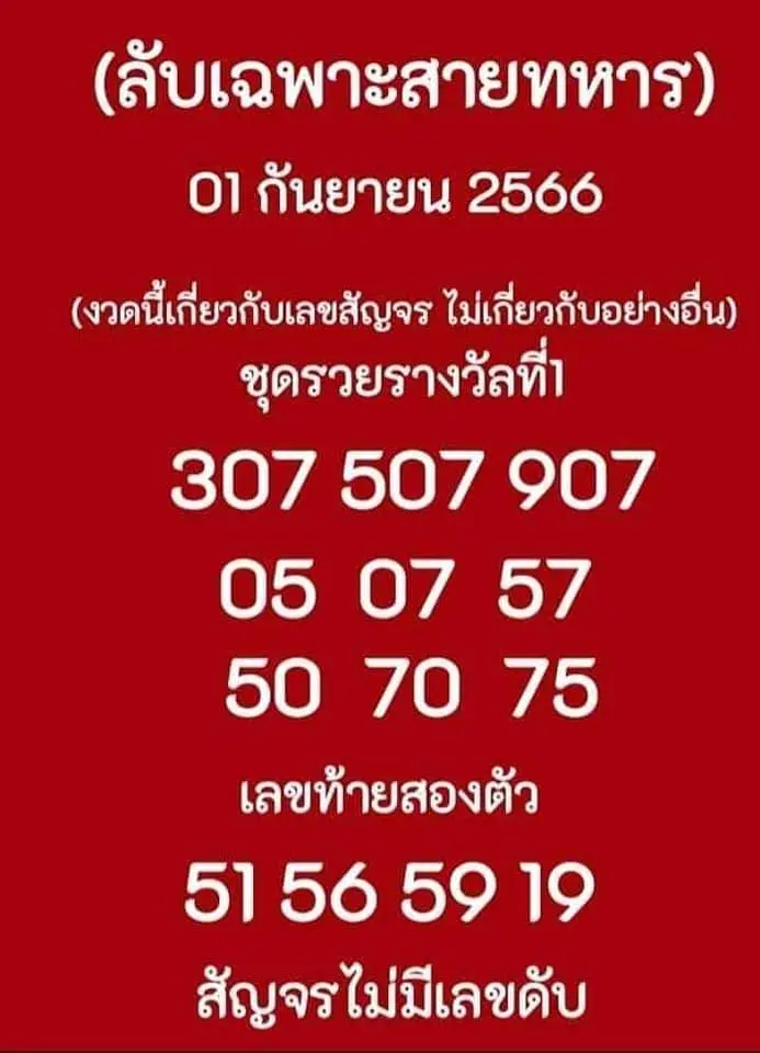 เลขลับสายทหาร-1