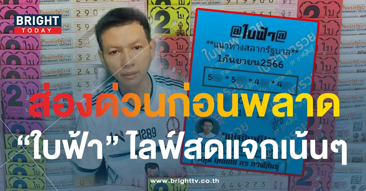 หวยใบฟ้า 1 9 66 5