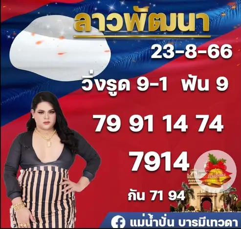 หวยลาวแม่น้ำปั่น