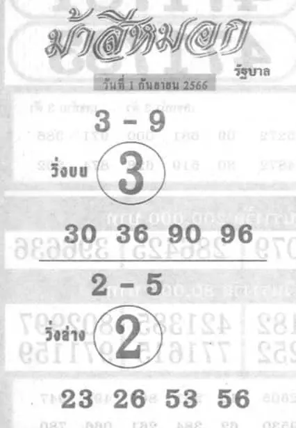 หวยม้าสีหมอก-min