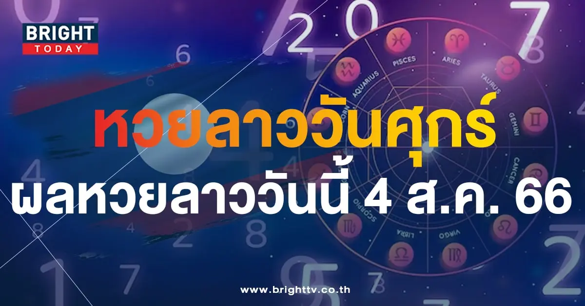 ผลหวยลาววันนี้ 4 8 66 หวยลาวพัฒนา-min