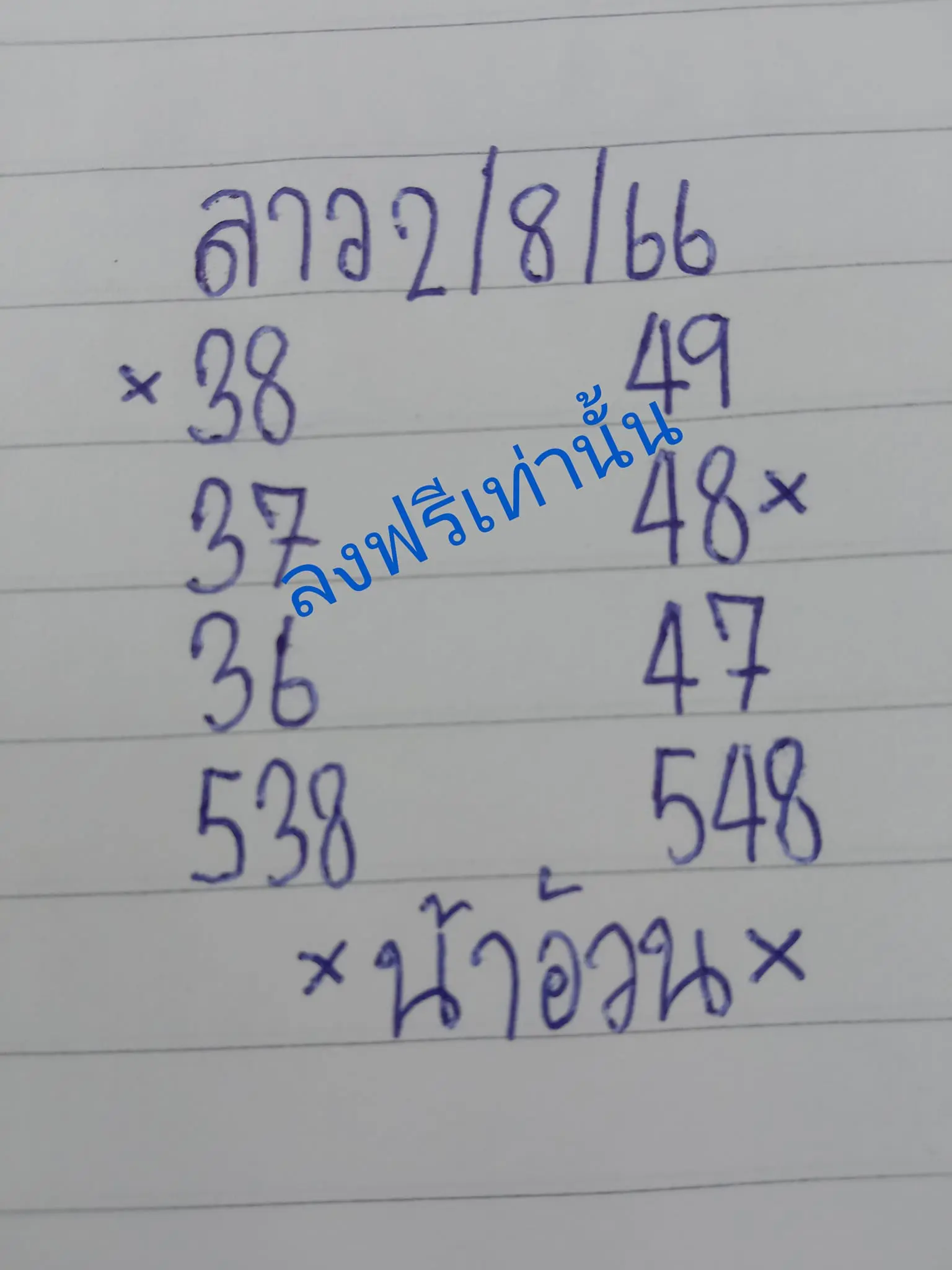 หวยลาวน้าอ้วน