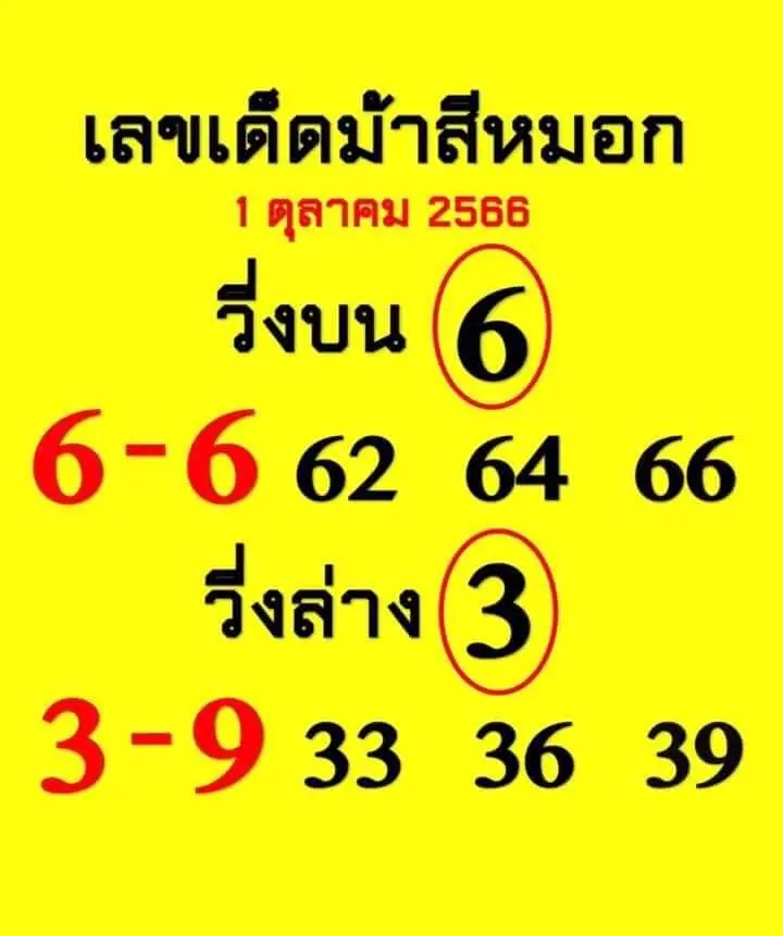 เลขเด็ด-ม้าสีหมอก
