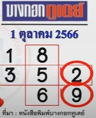 หวยบางกอกทูเดย์-1