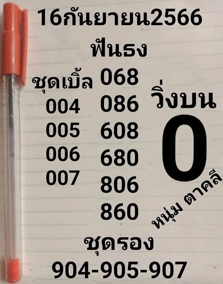 หวยหนุ่มตาคลี