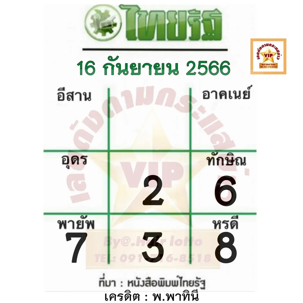 หวยไทยรัฐ