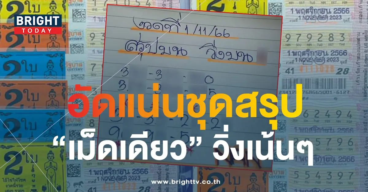 หวยแอดนัน 1 11 66-min