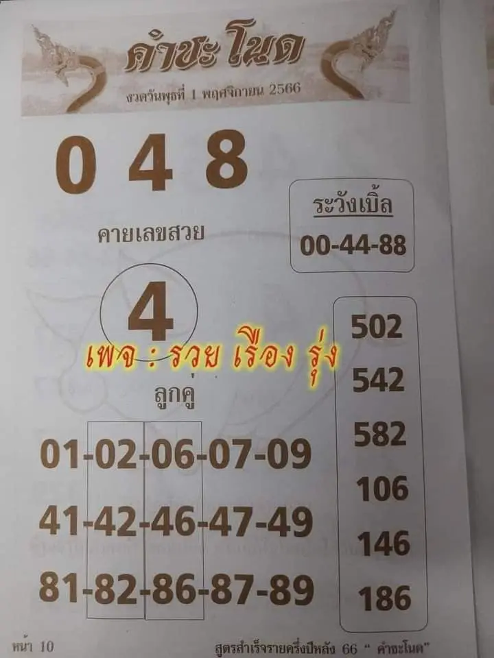 หวยคำชะโนด-2