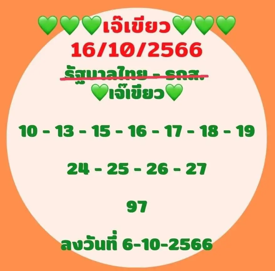 หวยเจ๊เขียว