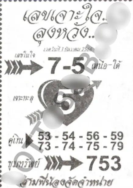เลขเจาะใจลุงหวัง-1-12-66