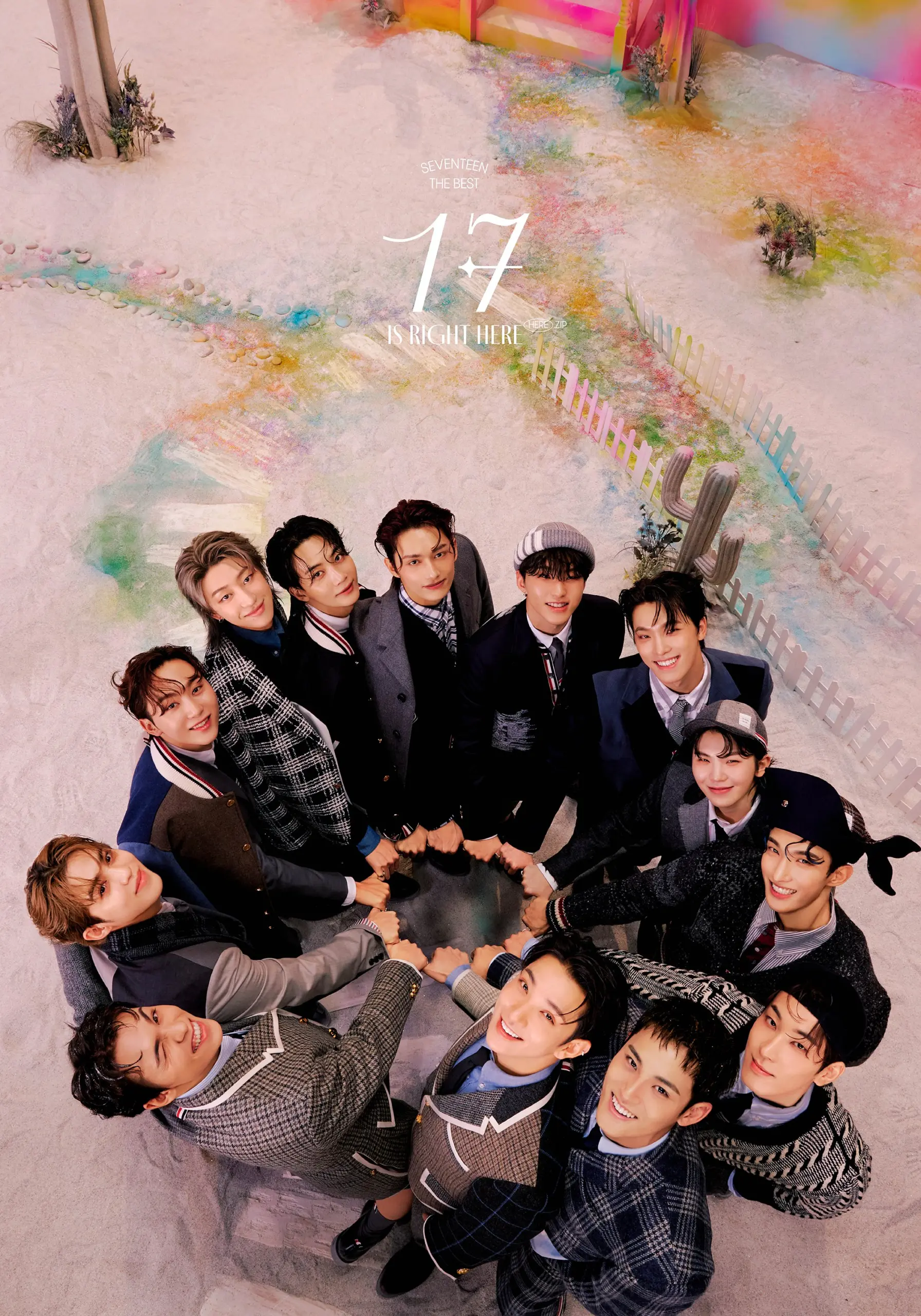 SEVENTEEN มีอัลบั้ม BEST ALBUM '17 IS RIGHT HERE' ถึง 3 ล้าน-min