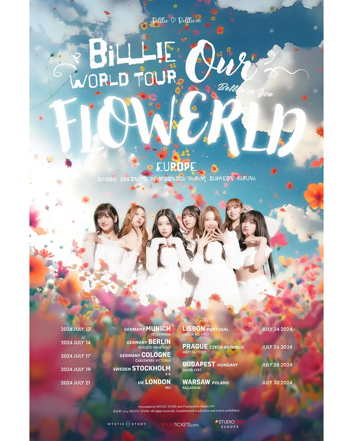 Billlie คอนเสิร์ต OUR FLOWERLD-Billlie've You-min