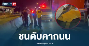 ชนดับคาถนน