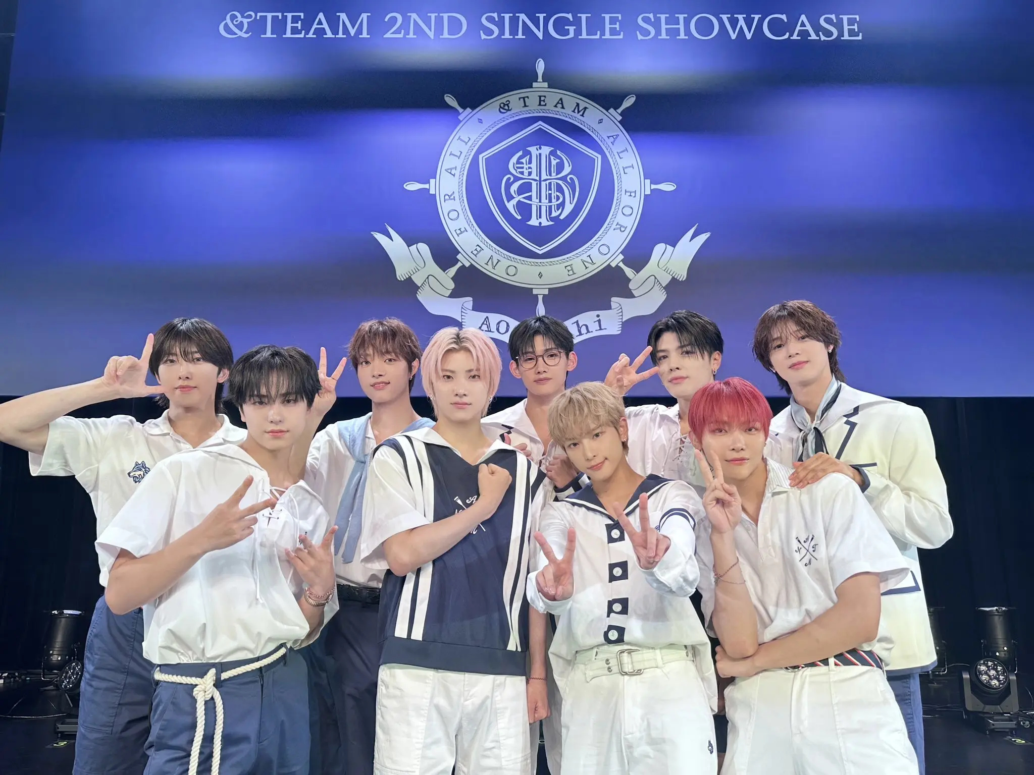 &TEAM อัลบั้มชุดที่ 2 Aoarashi-min