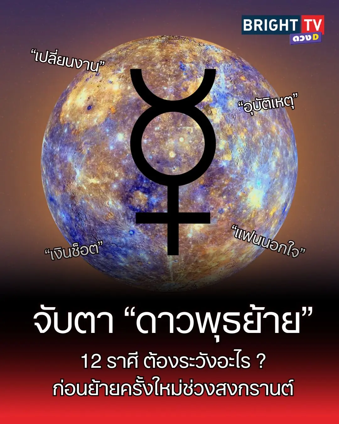 ดาวพุธย้าย