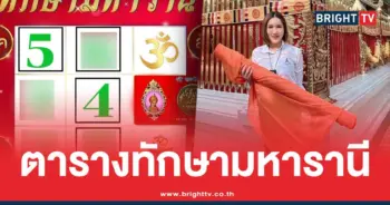 เลขเด็ดตารางทักษา อาจารย์ออร่า