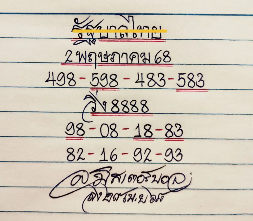 เลขเด็ด มิสเตอร์บอล ล่าสุด หวยวันศุกร์ 2 พฤษภาคม 2568