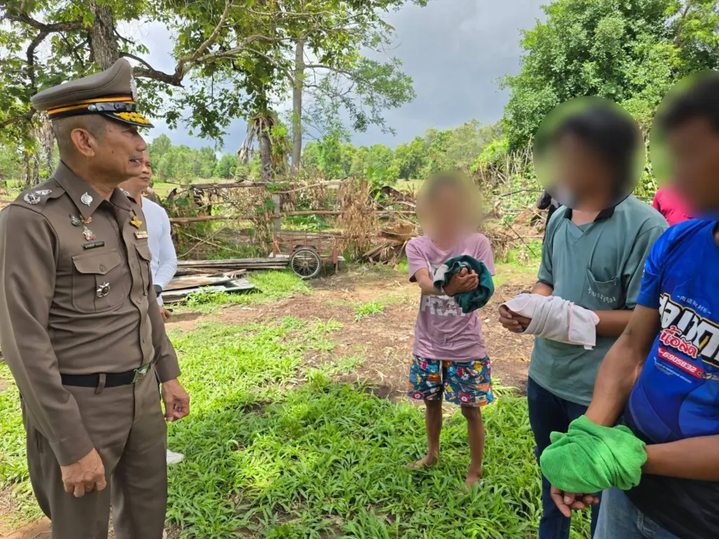 จับ โจรซอยจุ๊ บุกขโมยวัวถึงคอก ที่ จังหวัดบุรีรัมย์ (2)