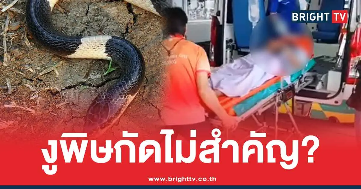 ถูกงูทับสมิงคลากัด
