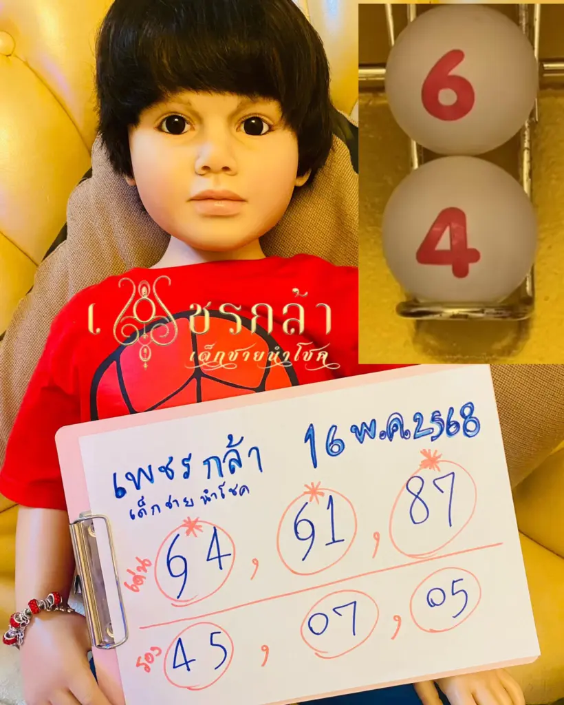 เลขเด็ดเพชรกล้า ล่าสุด แนวทาง หวยวันศุกร์ 16 พฤษภาคม 2568 (2)