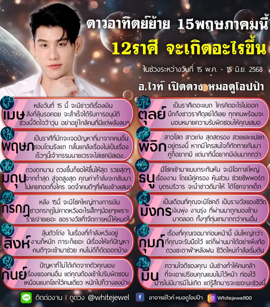 อาทิตย์ย้าย