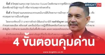 ขั้นตอนคุมด่านชายแดน