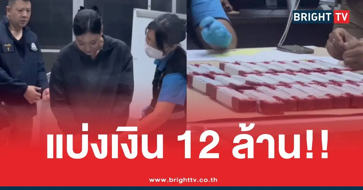 เงิน12ล้านแบ่งตรวจสอบ