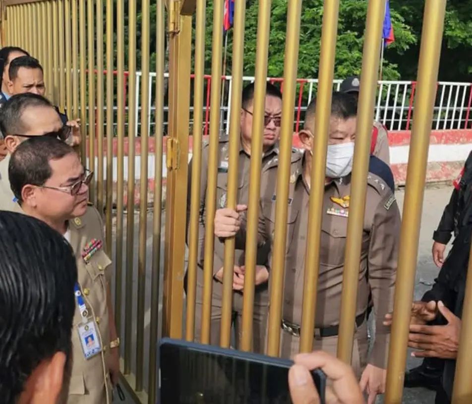 ปิดด่านชายแดนไทย-กัมพูชา ทุนเทา แก๊งคอลเซ็นเตอร์ พังยับ (2)