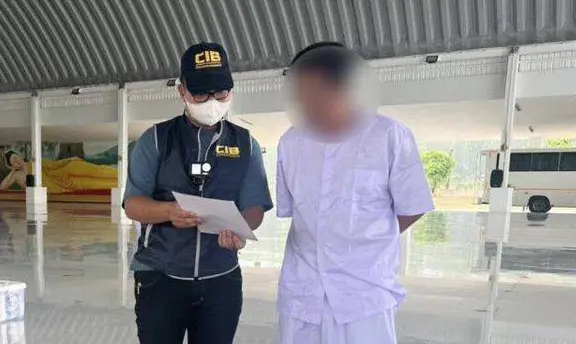 จับหนุ่มบัญชีม้า แก๊งคอลเซ็นเตอร์ในปอยเปต หวัง บวชหนีคดี