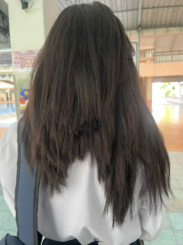 ตัดผมนักเรียนหญิง