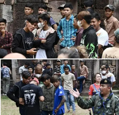 วัยรุ่นเขมรนิ้วกลาง5