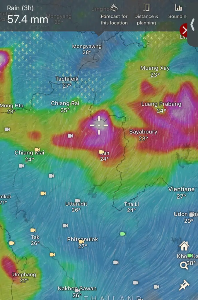 พายุวิภาเข้าไทย