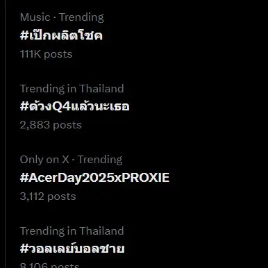 เทรนด์เป๊ก