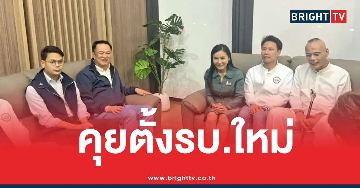 อนุทินนฤมลตั้งรัฐบาลใหม่