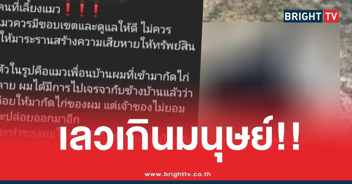 ตัดหัวแมวกัดไก่