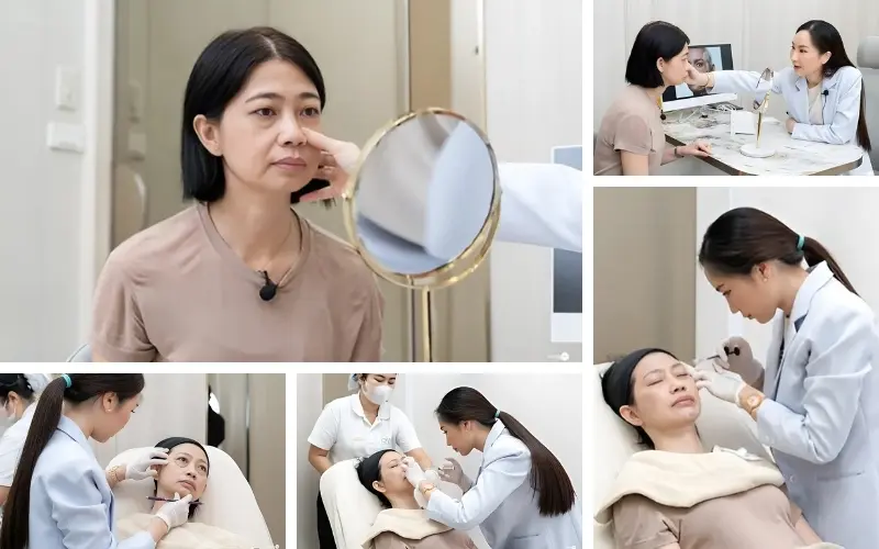 รีวิว RWC Clinic จากลูกค้าปรับลุค ปรับหน้า กับ หมอขมน (2)