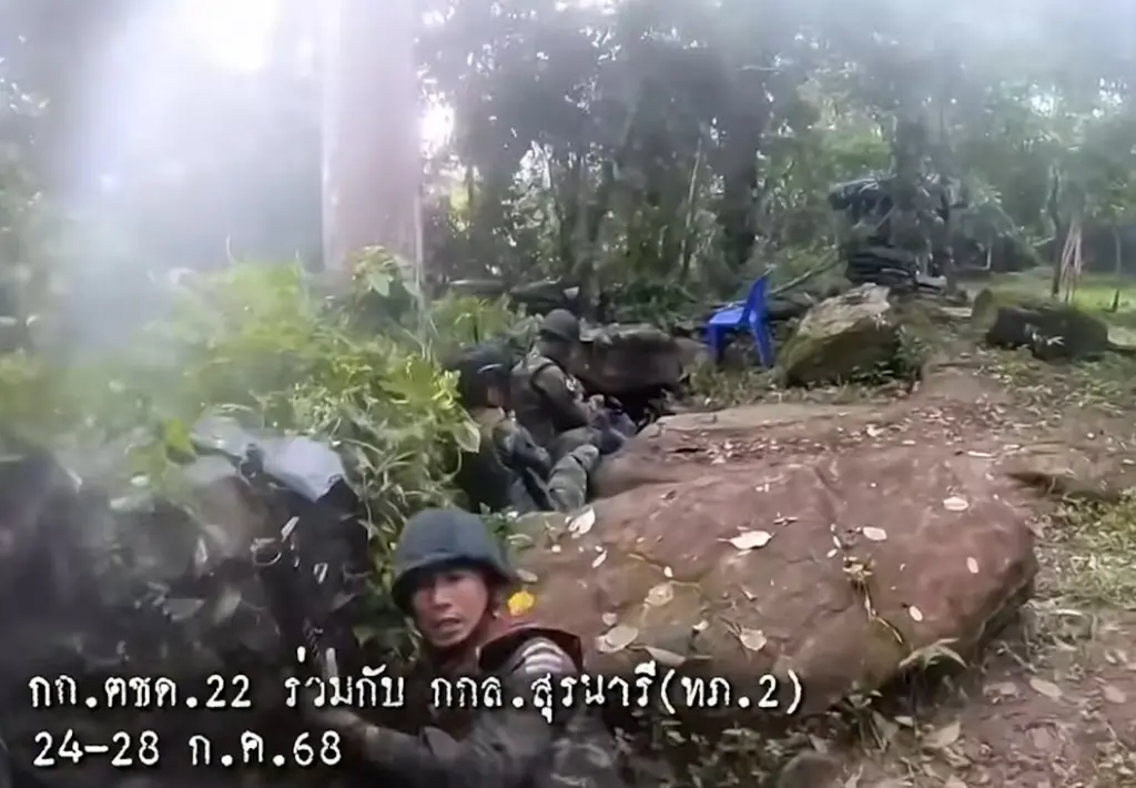 ทหารไทยปะทะ