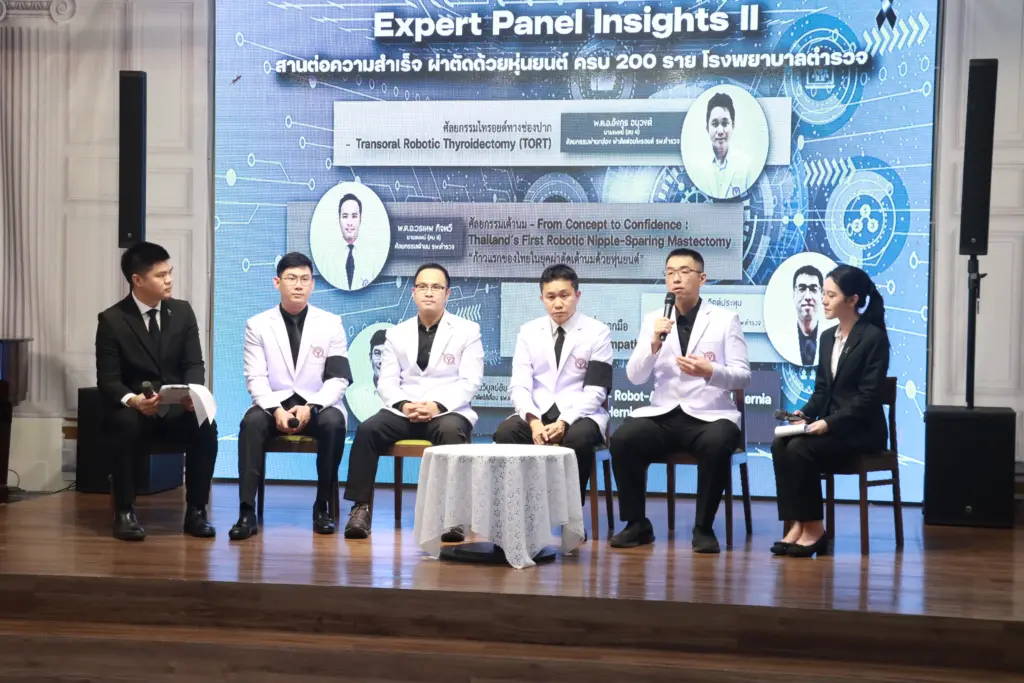 โรงพยาบาลตำรวจ จัดงาน สานต่อความสำเร็จ ผ่าตัดด้วยหุ่นยนต์ 200 ราย (5)