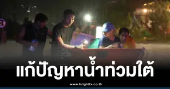 แก้น้ำท่วมภาคใต้