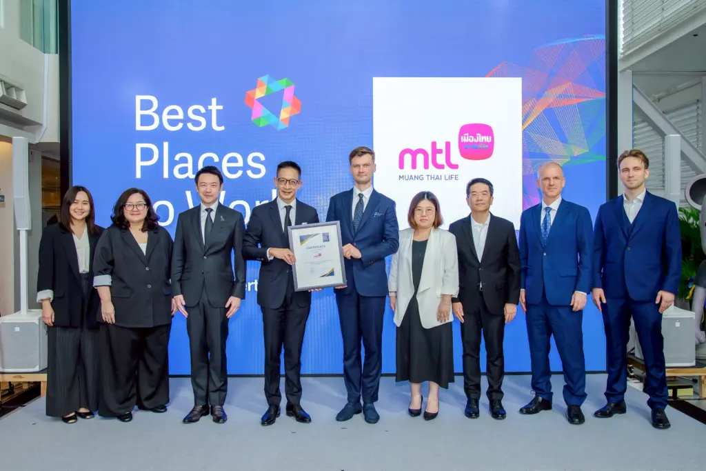 เมืองไทยประกันชีวิต ได้ Best Places to Work 2025 จาก WorkVenture (4)