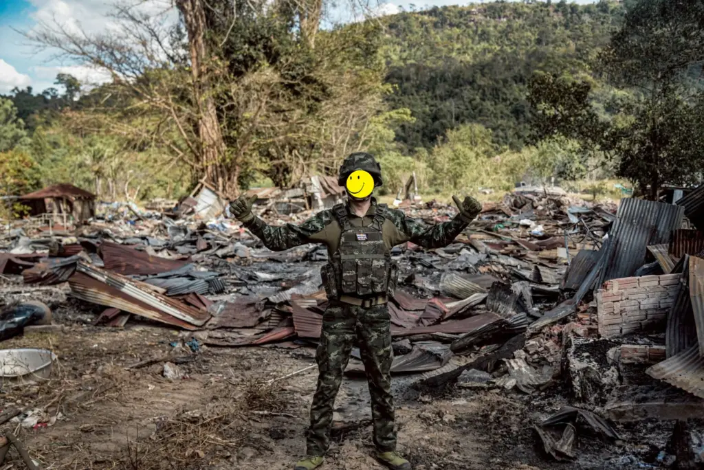 เปิดภาพก่อน-หลัง ช่องอานม้า ชุมชนเขมร ที่ยึดแผ่นดินไทยมาหลายปี (2)