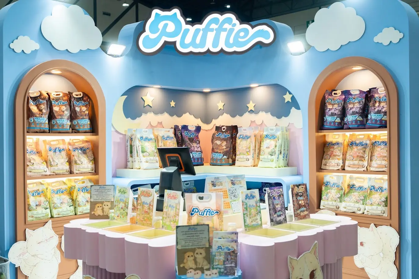 Puffie ทรายแมวพรีเมี่ยม